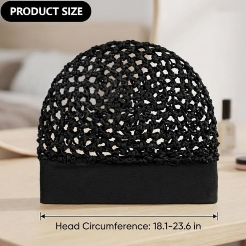 💖Hot 49% OFF🌹🌙 3-Piece Stretchy Wide-Edge Sleeping Cap Set