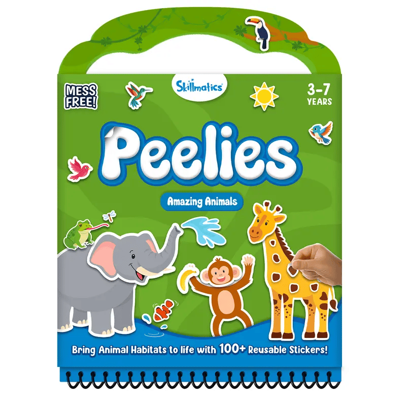 🌈 Reusable Sticker Activity Book — 100+ Stickers for Creative Play