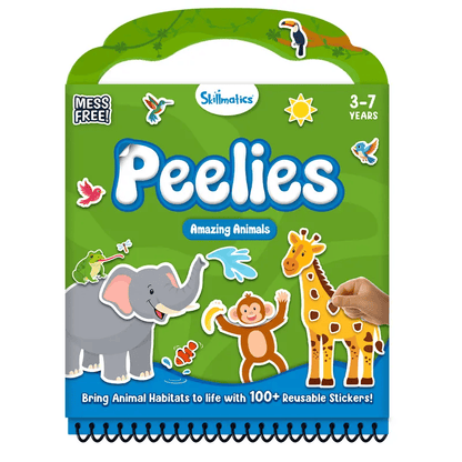 🌈 Reusable Sticker Activity Book — 100+ Stickers for Creative Play
